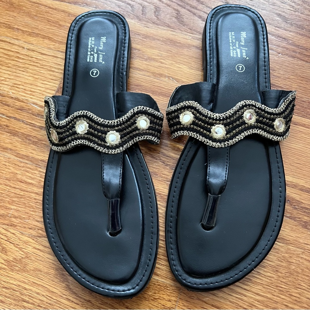 Black Sandals
